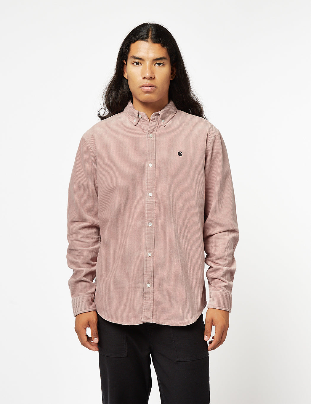 Madison Hemd (Feincord) - Glassy Pink