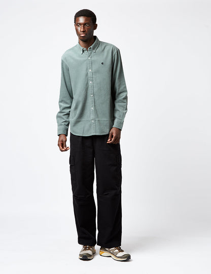 Hemd Madison (Feinkord) - Glassy Teal