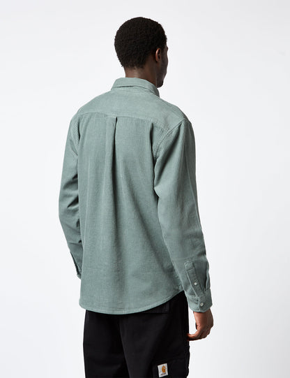 Hemd Madison (Feinkord) - Glassy Teal