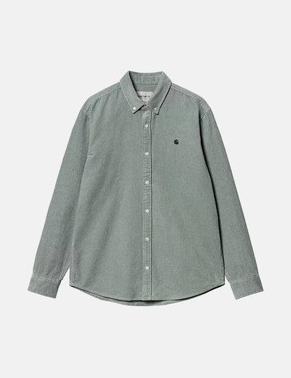 Hemd Madison (Feinkord) - Glassy Teal