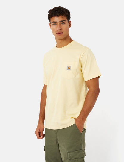 Pocket T-Shirt (Regular) - Zitronengelb