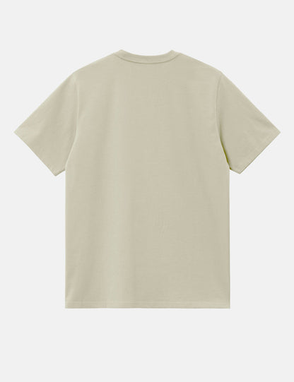 Taschen-T-Shirt (Regular) - Beryll