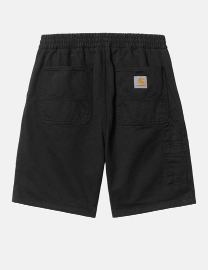 Flint Short – Schwarz Stückgefärbt
