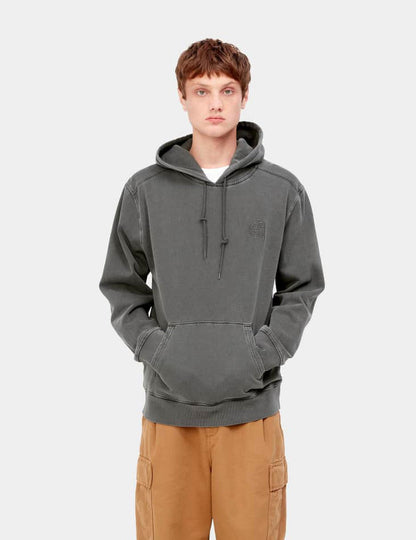 Verse Patch Kapuzenpullover – Vulcan Grey