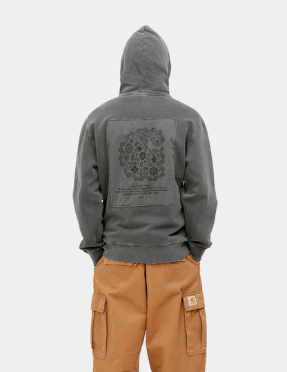 Verse Patch Kapuzenpullover – Vulcan Grey
