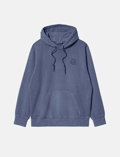 Kapuzenpullover Verse Patch – Enzianblau