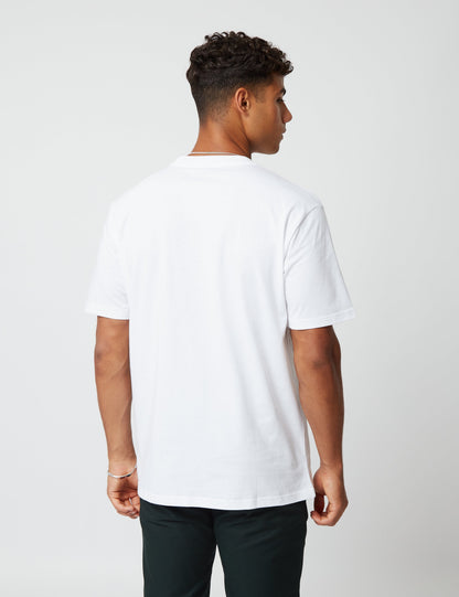 Dampfwalzen-T-Shirt – Weiß