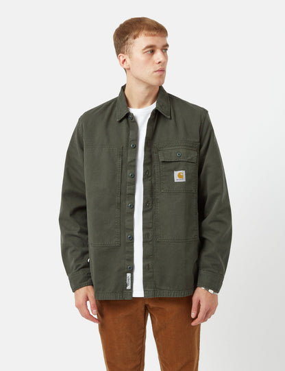 Charter Langarmshirt - Boxwood Green