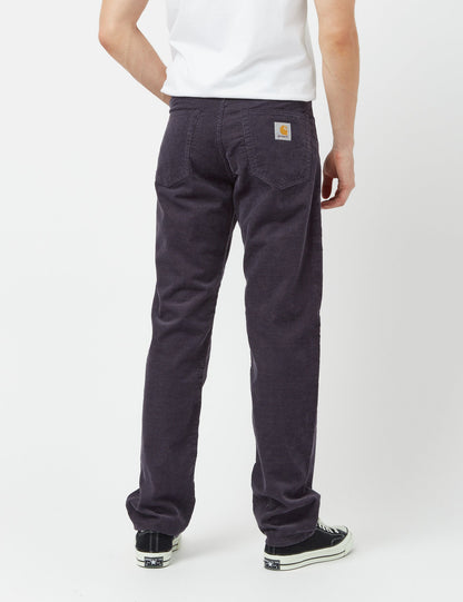 Pontiac Cordhose (Relaxed Fit) - Artichoke Purple