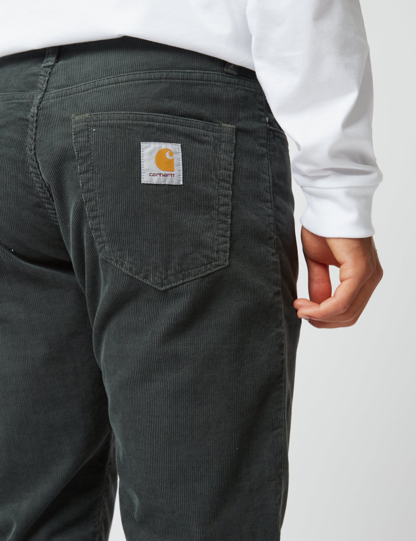 Pontiac Cordhose (Relaxed Fit) – Boxwood Green
