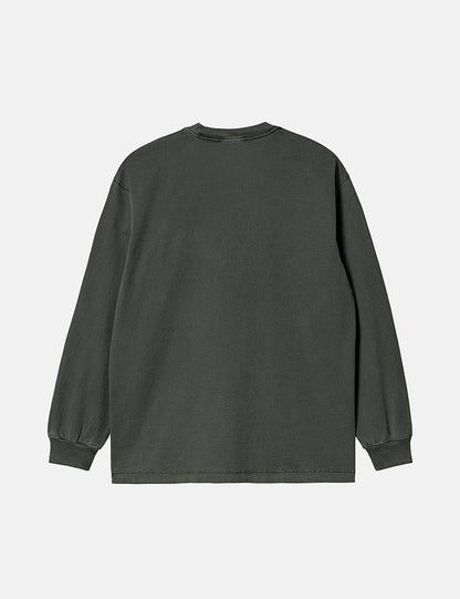 Vista Langarm-T-Shirt - Boxwood Green
