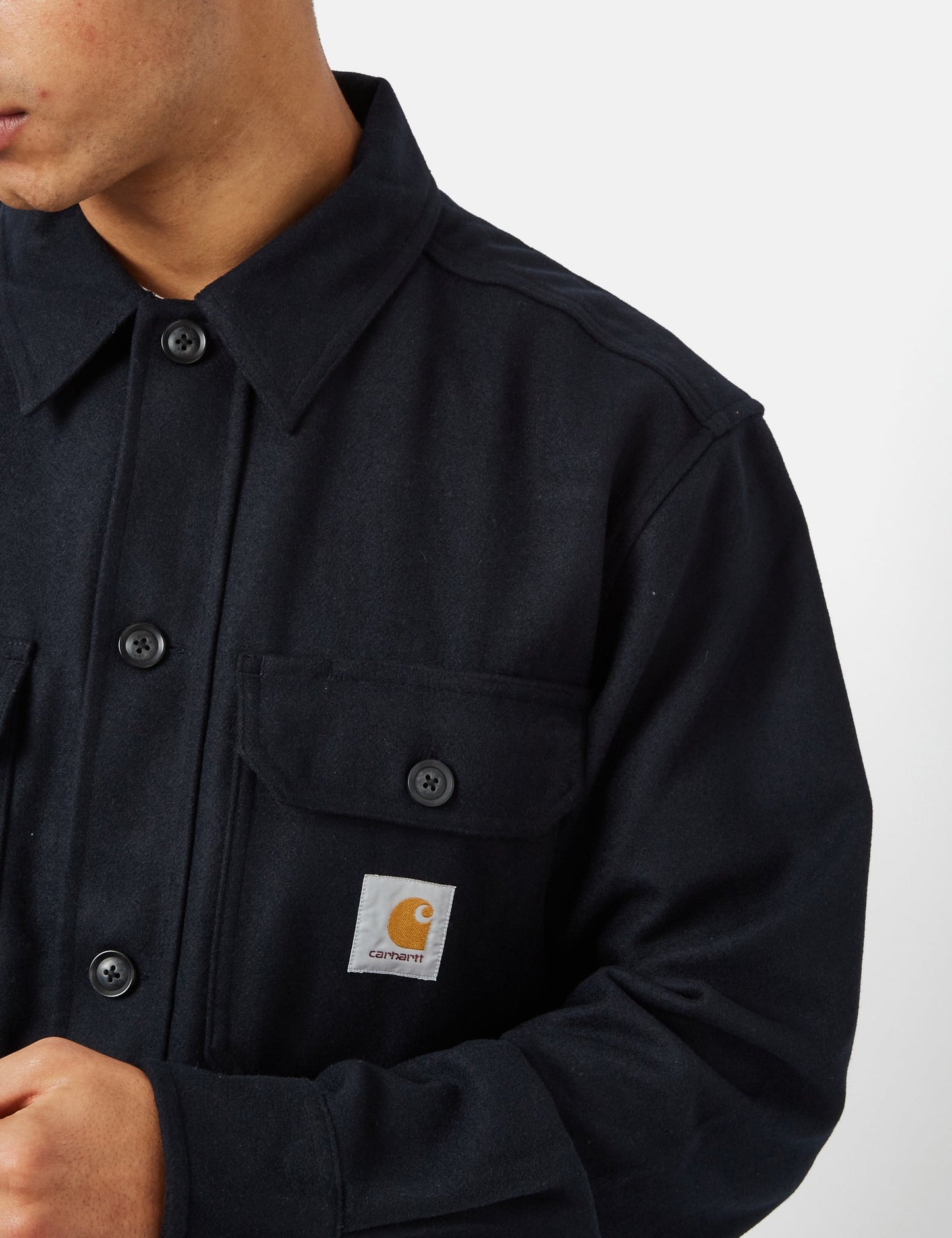 Wiston Overshirt – Dunkel Marineblau