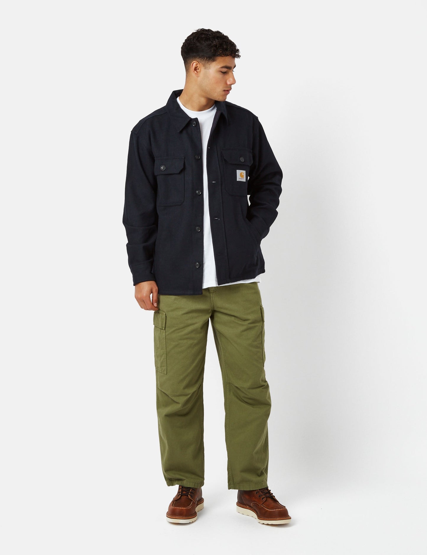Wiston Overshirt – Dunkel Marineblau