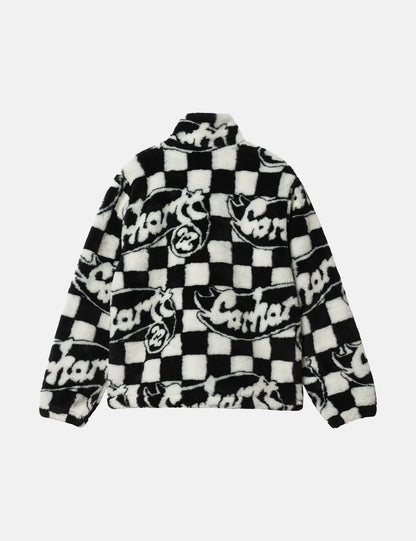 Damen ungefütterte Jacke (Joyride Jacquard) - Schwarz/Wax
