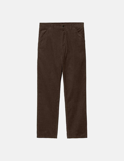 Single Knee Pant (Cord) - Dark Umberbraun