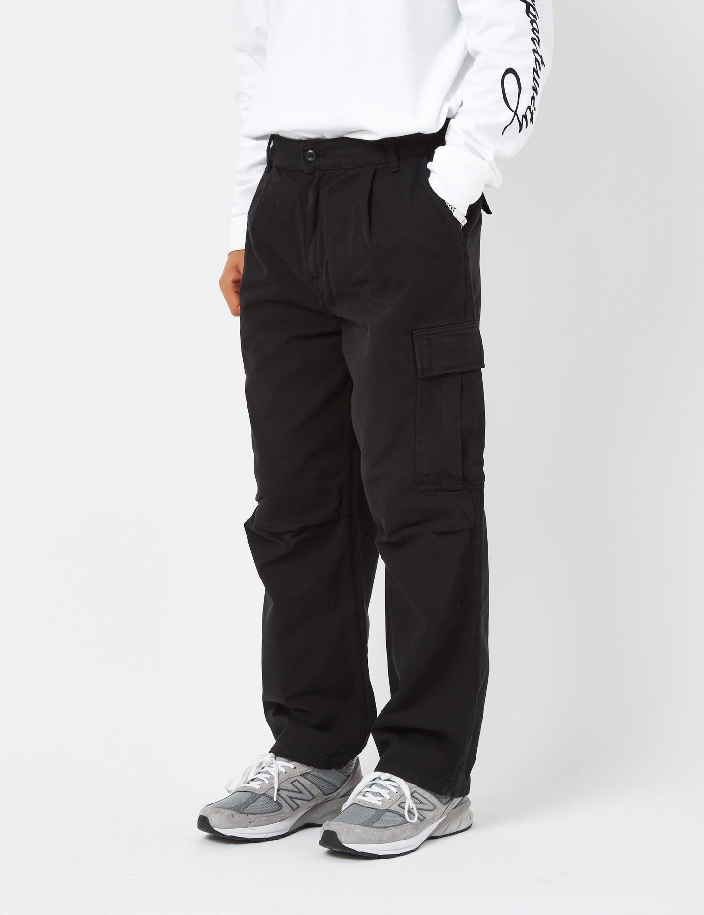 Cole Cargo Hose - Schwarz Vorgewaschen