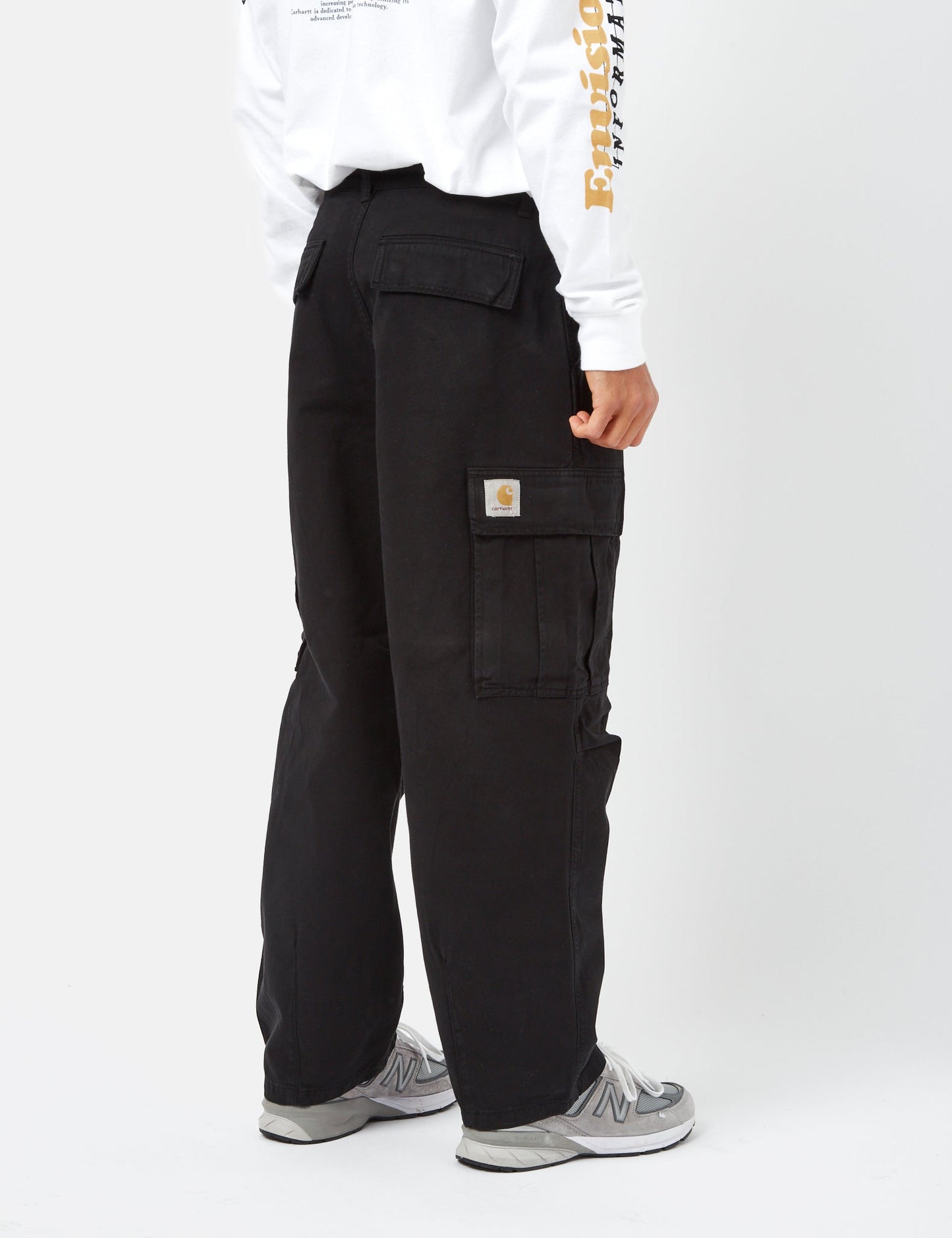 Cole Cargo Hose - Schwarz Vorgewaschen