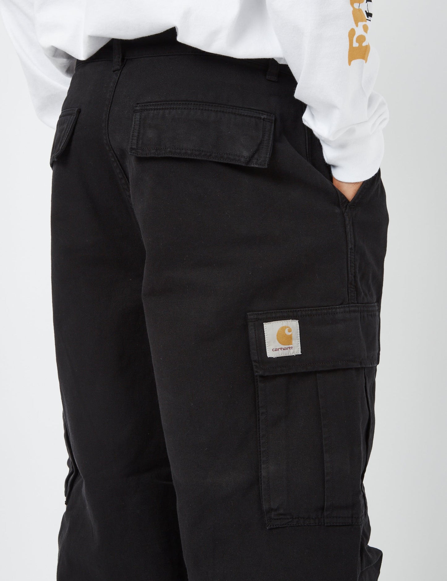 Cole Cargo Hose - Schwarz Vorgewaschen