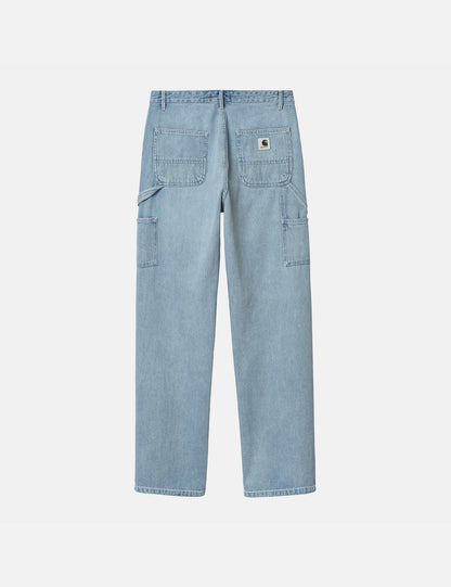Damen Pierce Hose (Denim/Straight) - Blue Light Stone Washed
