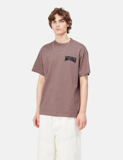 Aces T-Shirt (Bio-Baumwolle) - Lupinus Pink