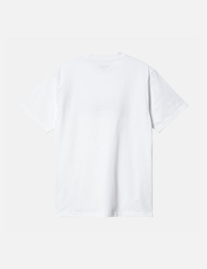 T-Shirt „Old Tunes“ (Bio) – Weiß