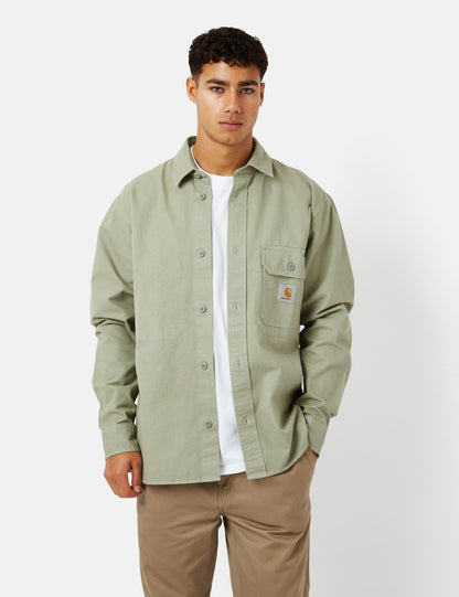 Reno Hemdjacke (Garment Dyed) - Yucca Green