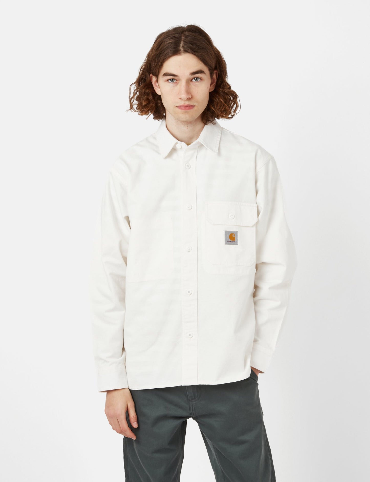 Reno Hemdjacke (Garment Dyed) – Off-White