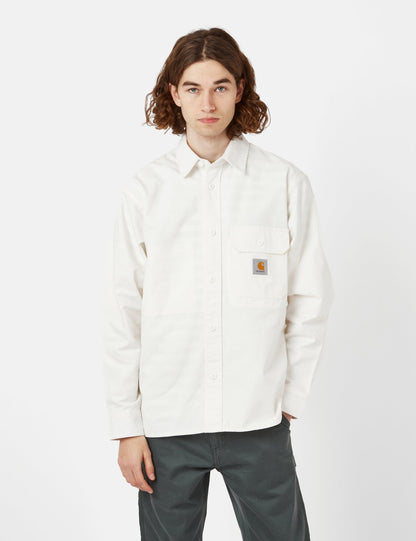 Reno Hemdjacke (Garment Dyed) – Off-White