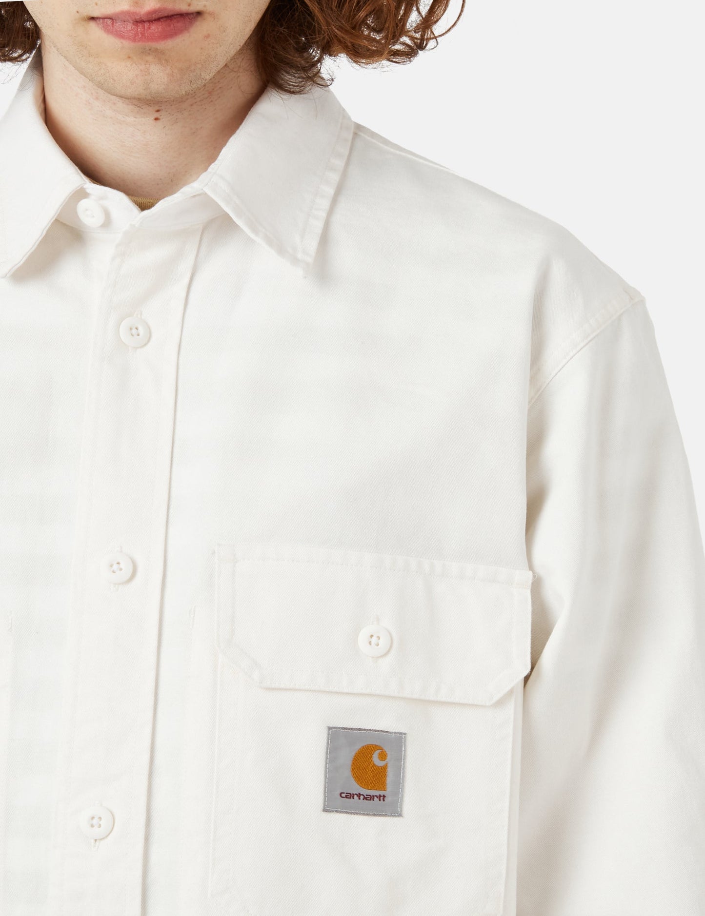 Reno Hemdjacke (Garment Dyed) – Off-White