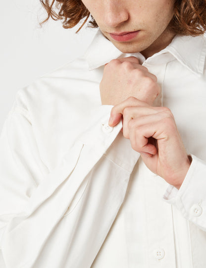Reno Hemdjacke (Garment Dyed) – Off-White