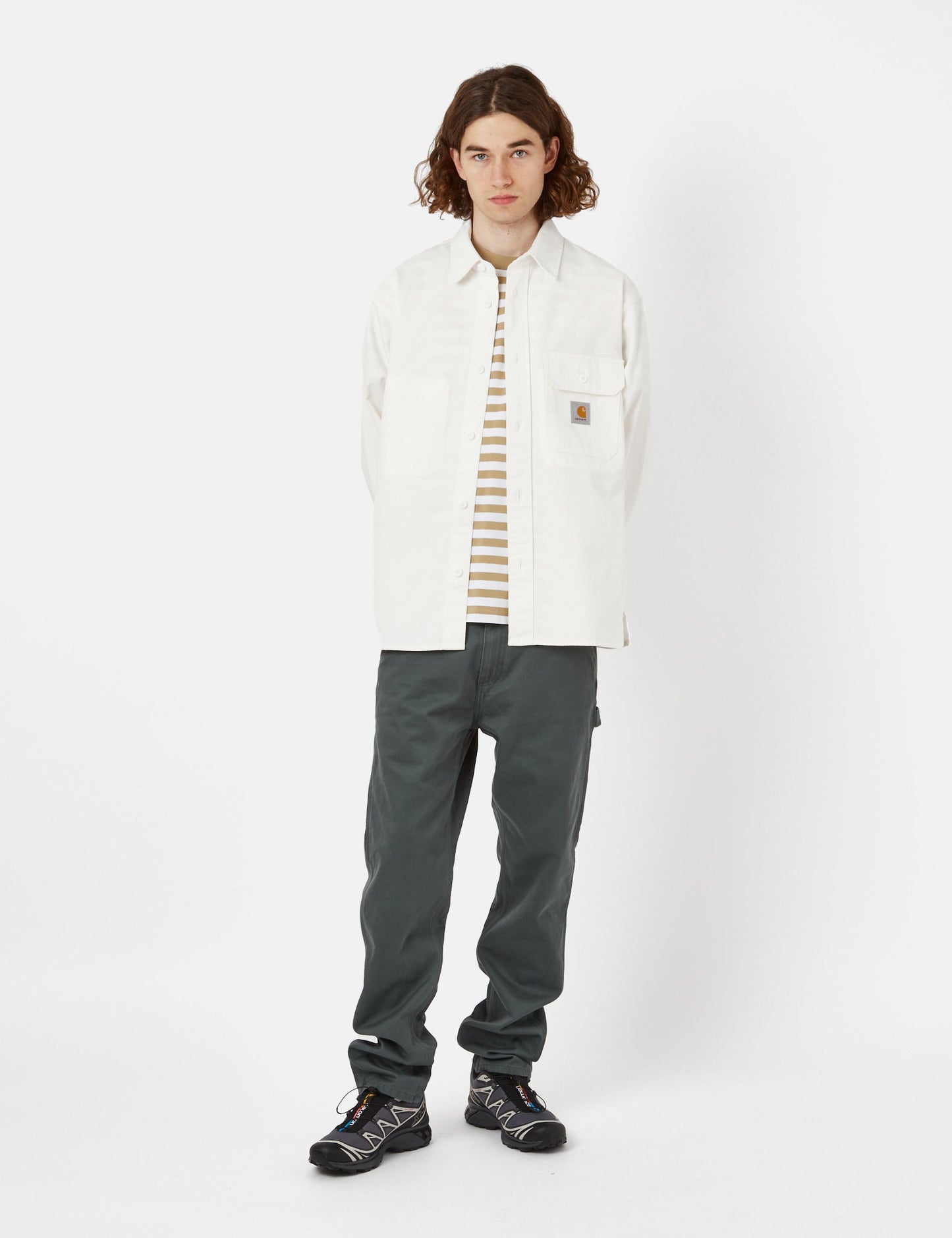 Reno Hemdjacke (Garment Dyed) – Off-White