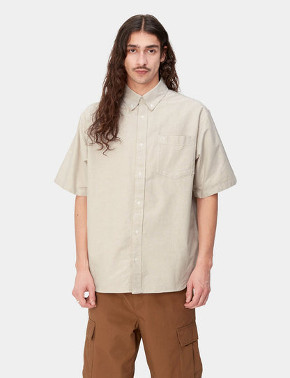 Hemd Braxton - Agate Khaki/Wax
