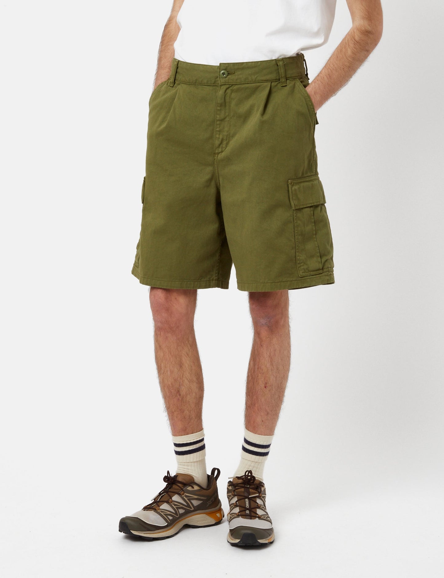 Cole Cargo Shorts (Bio) - Kiwigrün