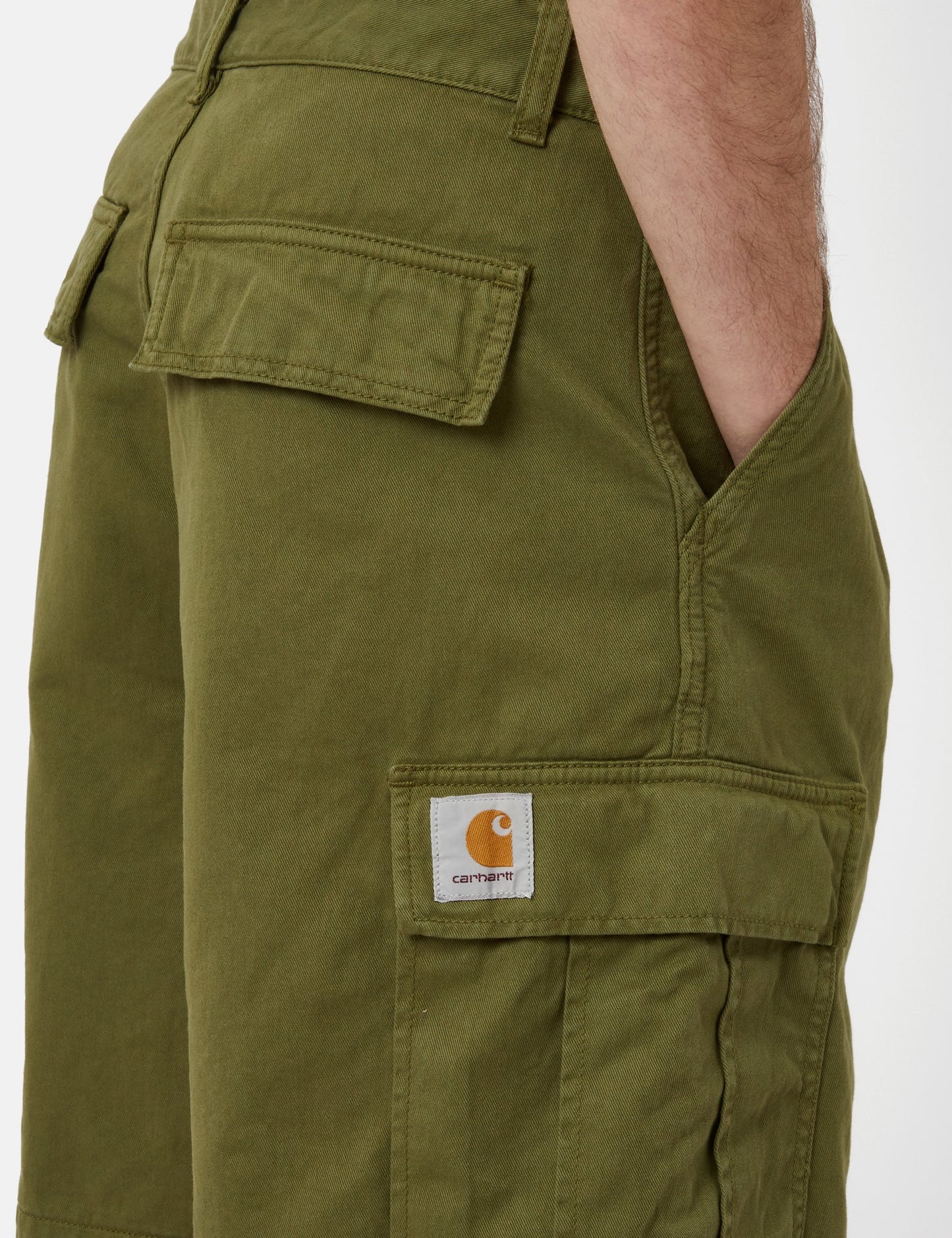 Cole Cargo Shorts (Bio) - Kiwigrün