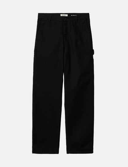 Damen Pierce Hose (gerade) - Black Rinsed