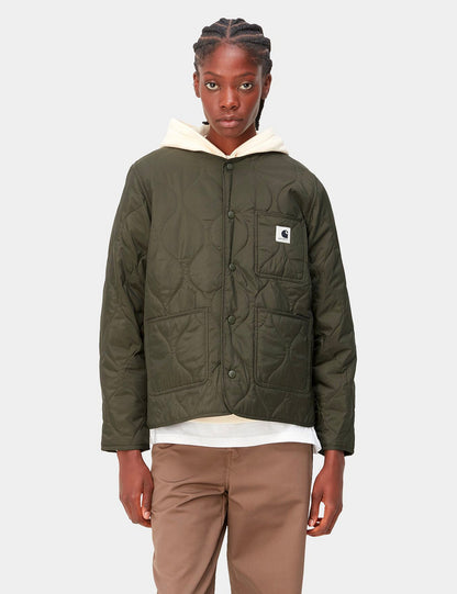Damen-Steppjacke Skyler – Pflanzengrün