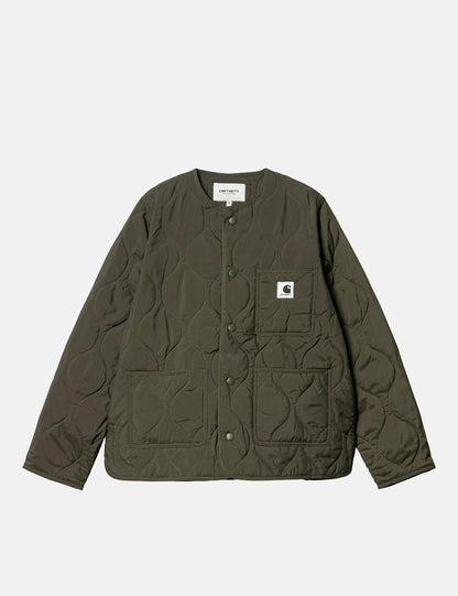 Damen-Steppjacke Skyler – Pflanzengrün