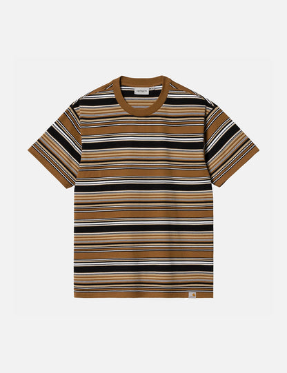Lafferty T-Shirt (gestreift) – Hamilton Brown