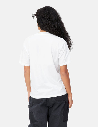 Damen Blush T-Shirt (Regular) - Weiß