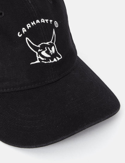 New Frontier 6-Panel Cap – Schwarz/Wachs