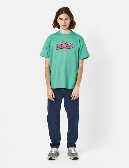 Snek T-Shirt (Bio) - Aquagrün