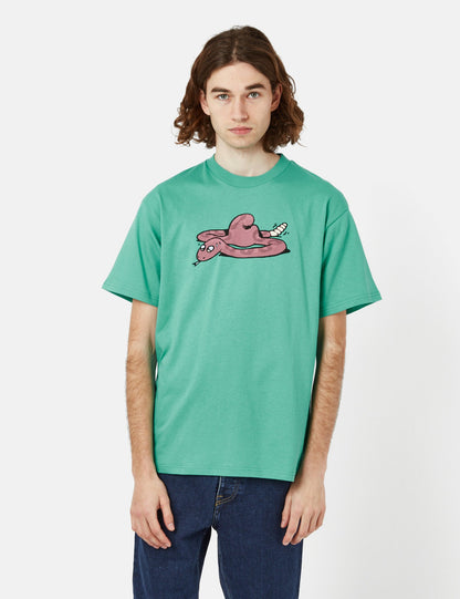 Snek T-Shirt (Bio) - Aquagrün