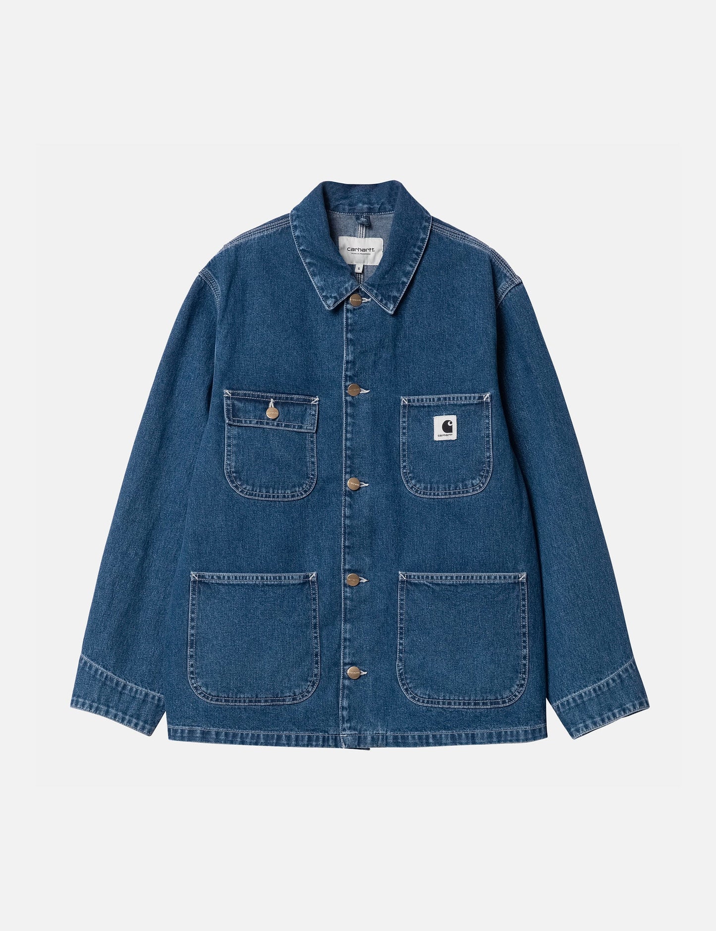 OG Michigan Coat für Damen (Denim) – Blue Stone Washed