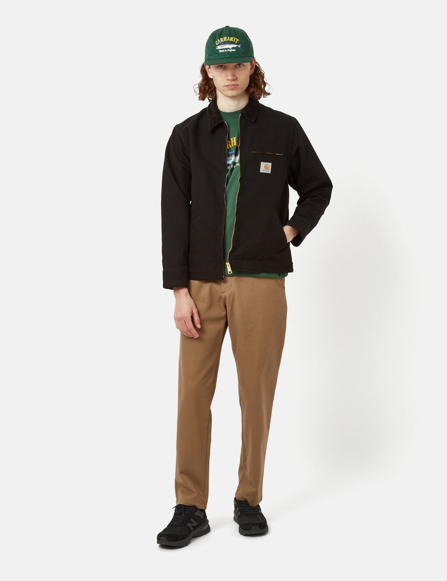Detroit Jacket (Organic) - Black/Schwarz