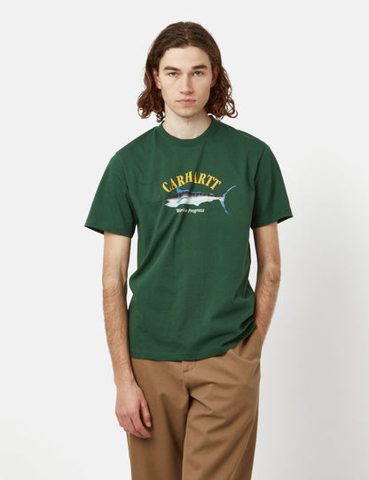 Marlin T-Shirt (Bio) - Treehouse Green