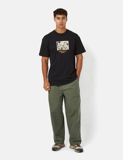 Kaffee-T-Shirt (Bio) - Schwarz