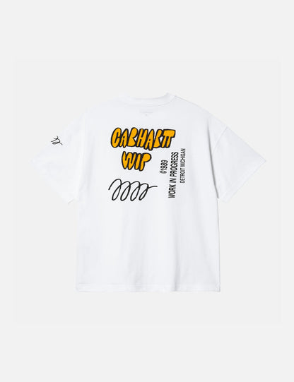 Signature T-Shirt (Bio) - Weiß