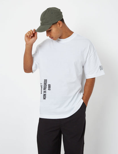 Signature T-Shirt (Bio) - Weiß