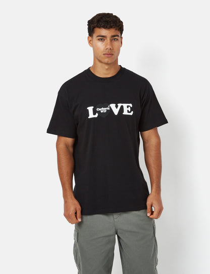 Love T-Shirt (Bio) - Schwarz