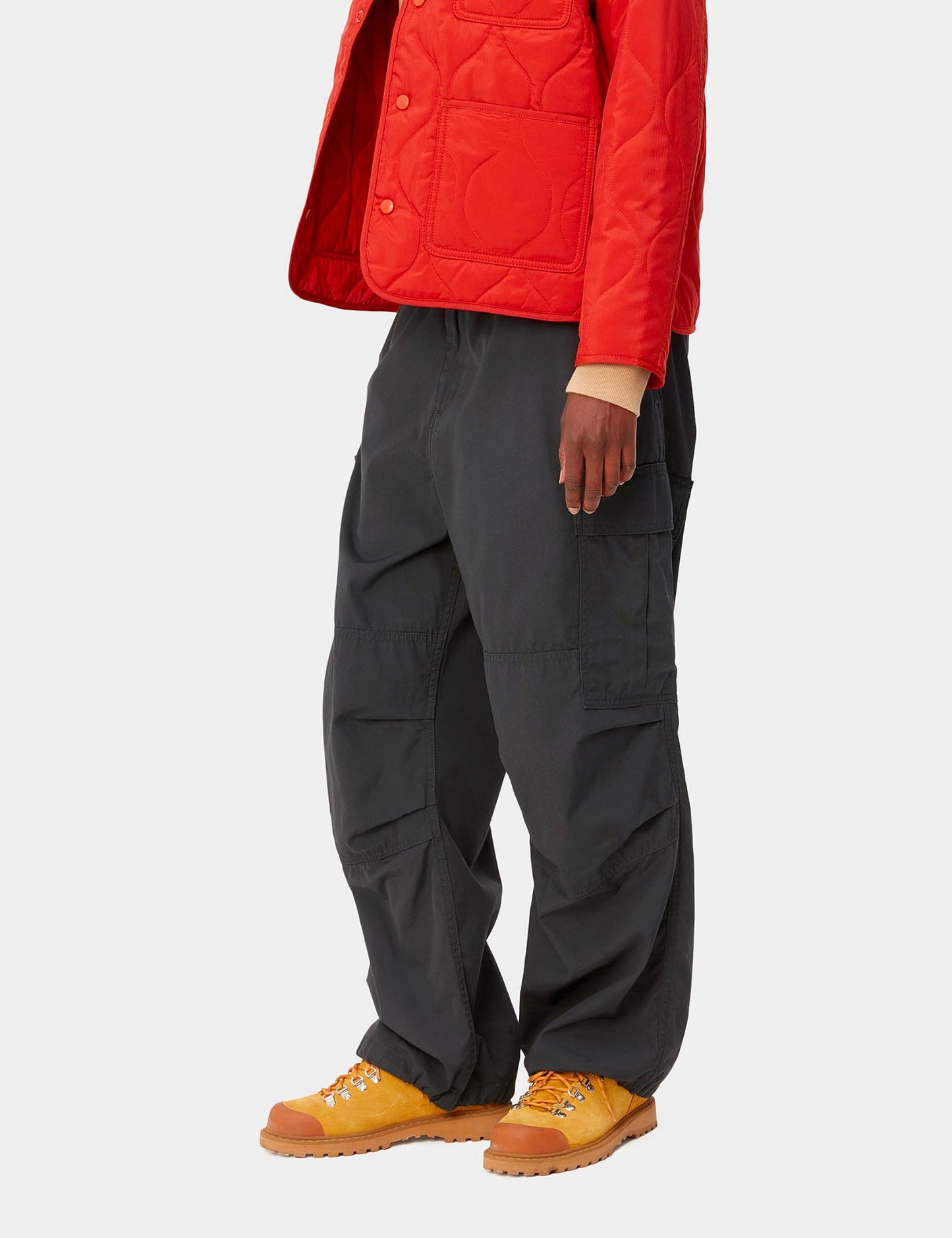 Damen Jet Cargo-Hose – Vulcan Grey Rinsed